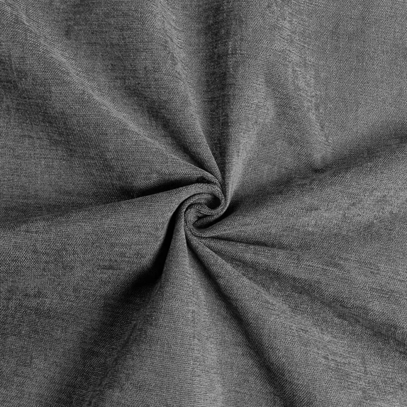 Curtain fabric PAVINO BLACKOUT GRAPHITE, width 278 cm