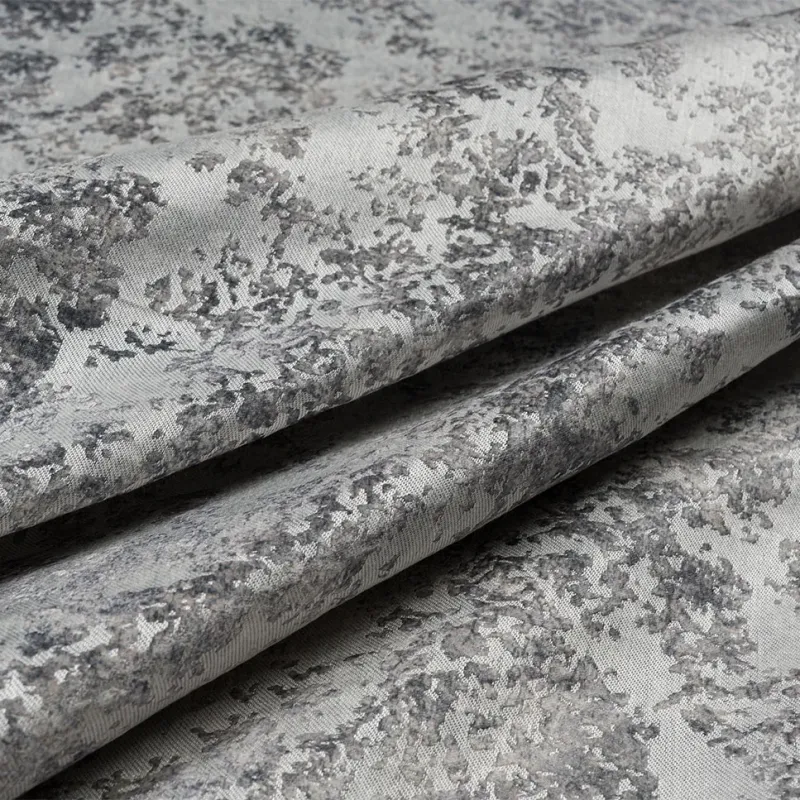 Curtain fabric TONALITA INDIGO, width 142 cm