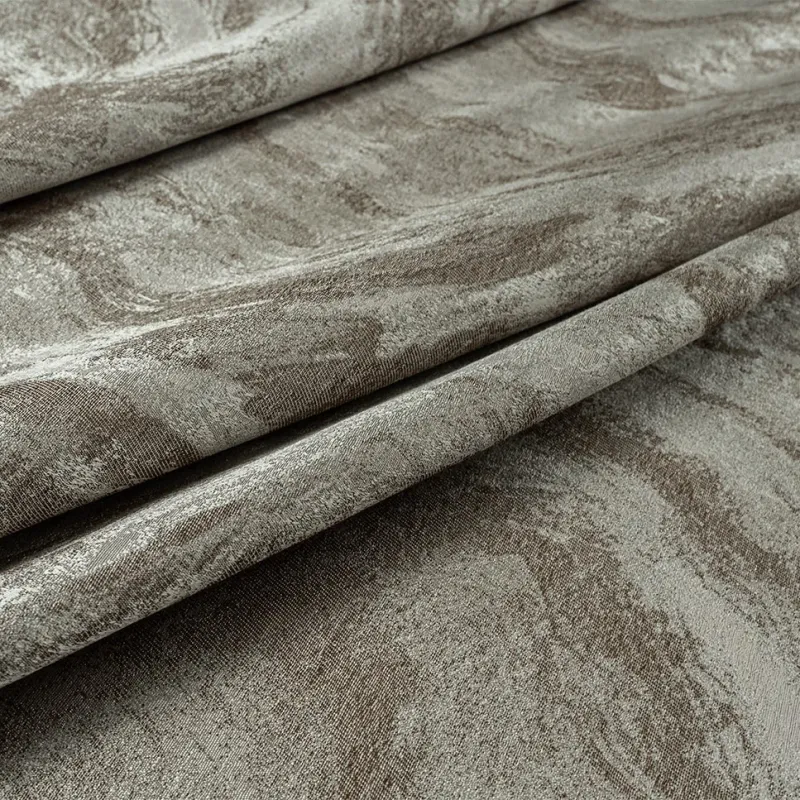 Curtain fabric MINERALS BROWN, width 296 cm
