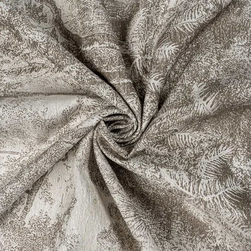 Curtain fabric WEINA BEIGE, width 284 cm