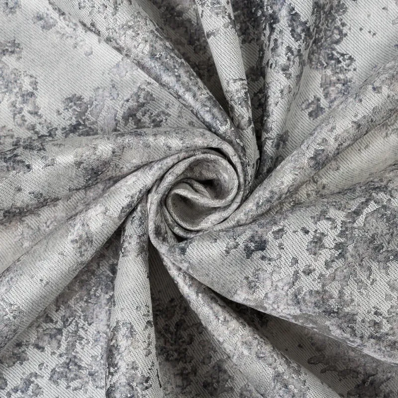 Curtain fabric TONALITA INDIGO, width 142 cm