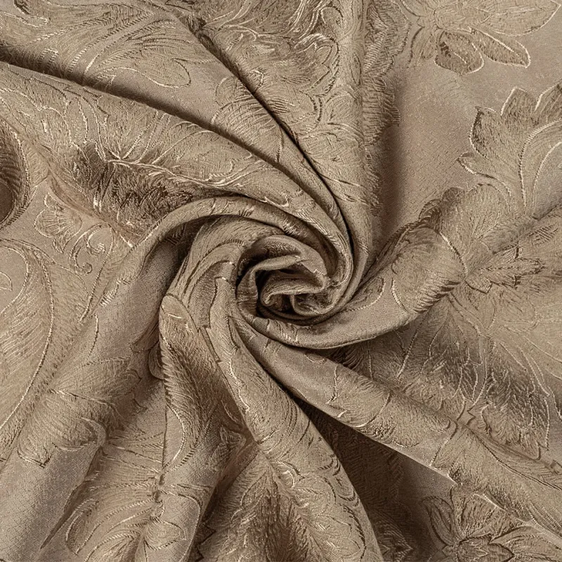 Curtain fabric AKANTH BRONZE, width 138 cm