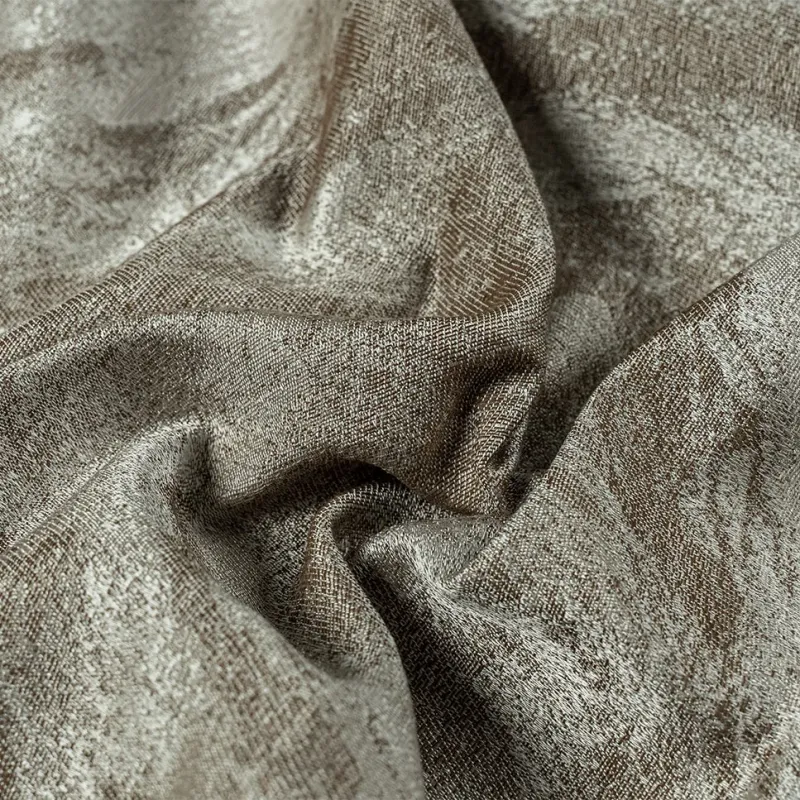 Curtain fabric MINERALS BROWN, width 296 cm