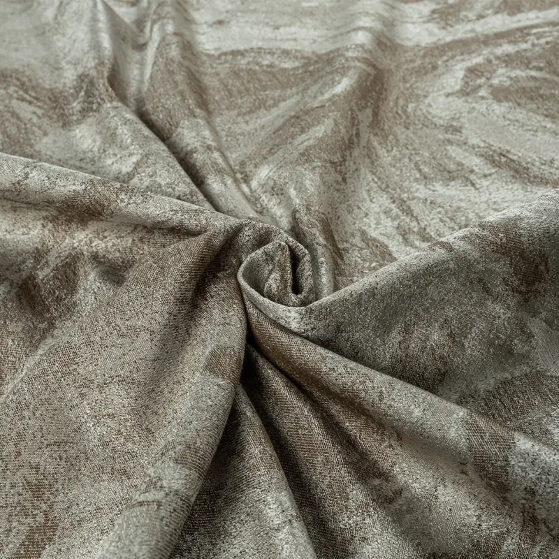 Curtain fabric MINERALS BROWN, width 296 cm