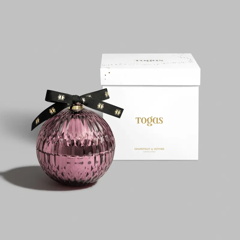 Scented candle Grapefruit & Vetiver