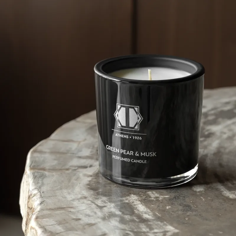 Scented candle Green Pear & Musk