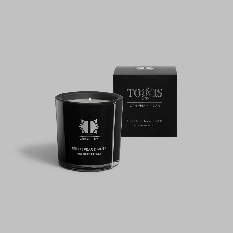 Scented candle Green Pear & Musk