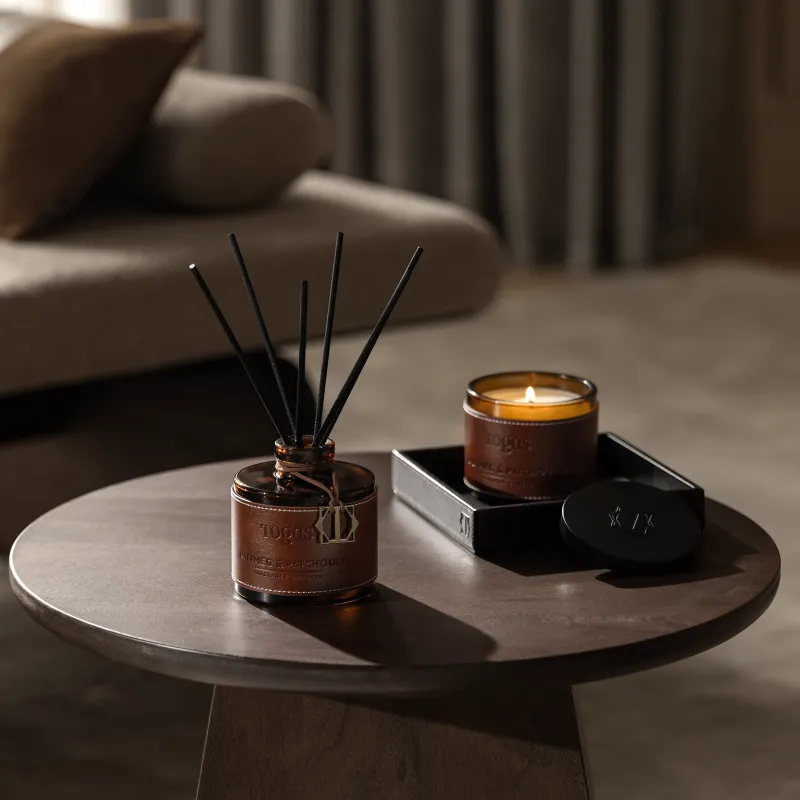 Scented candle Nutmeg & Patchouli