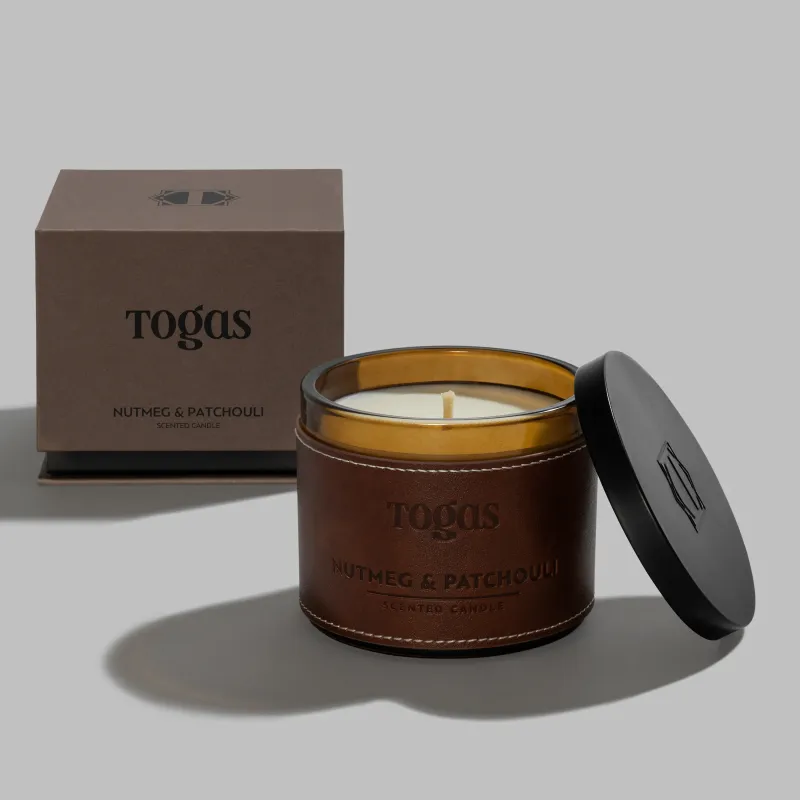 Scented candle Nutmeg & Patchouli