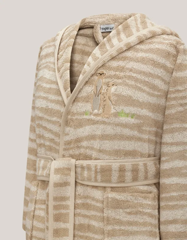 Kids bathrobe Safari