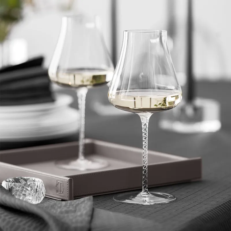 White wine glasses Boccardo
