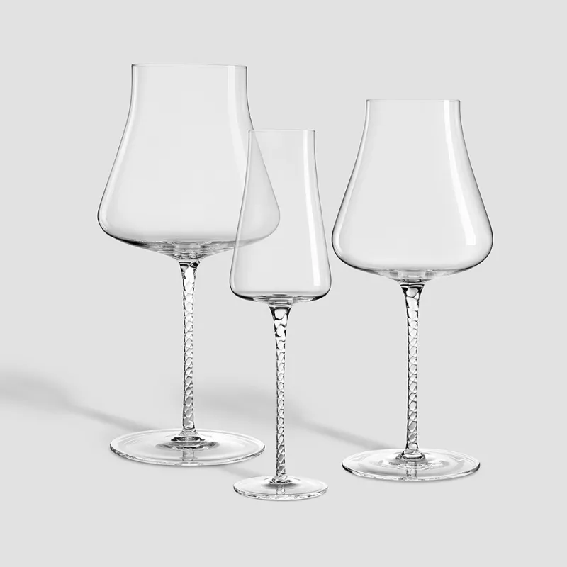 White wine glasses Boccardo