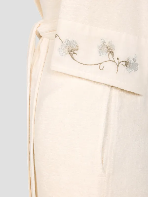 Bathrobe Celeste