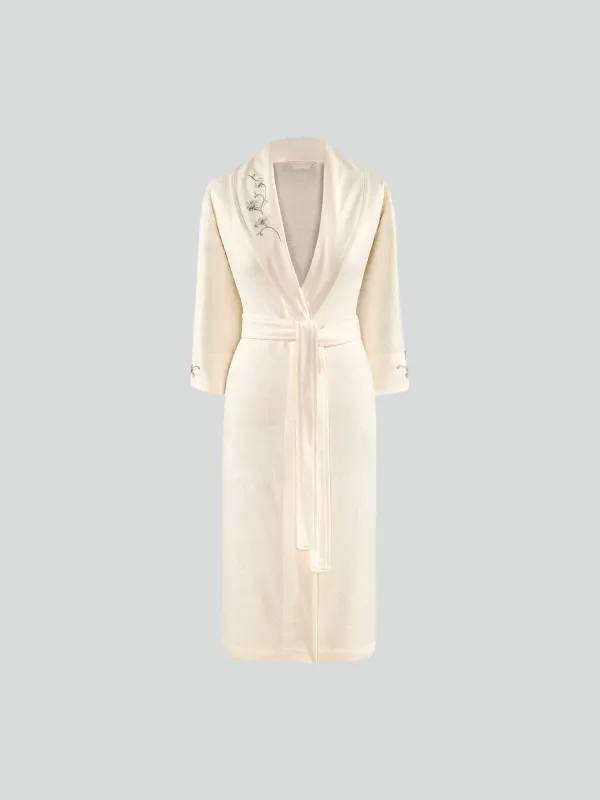 Bathrobe Celeste