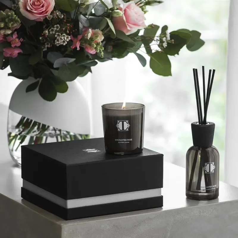Home fragrance set Rose & White Musk