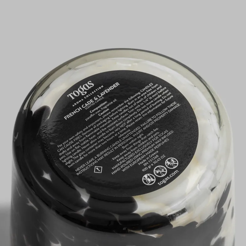 Scented candle French Cedar & Lavender