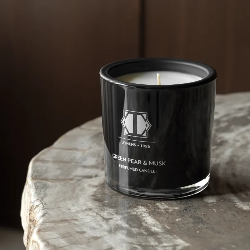 Scented candle Green Pear & Musk
