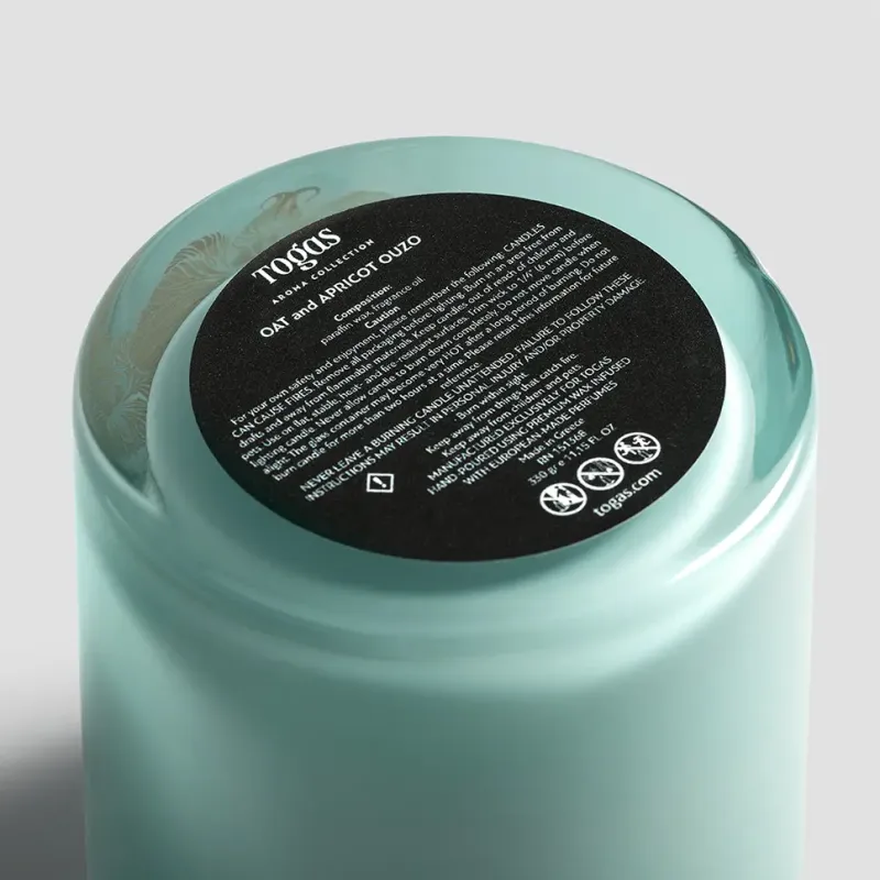 Scented candle Apricot & Oat