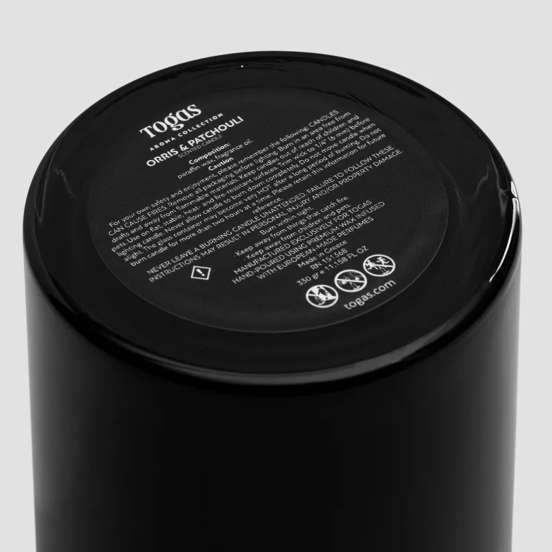 Scented candle Orris & Patchouli