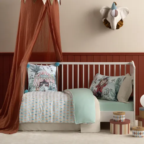 Bed linen set for babies Circus