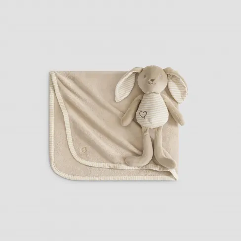 Throw with toy Bunny