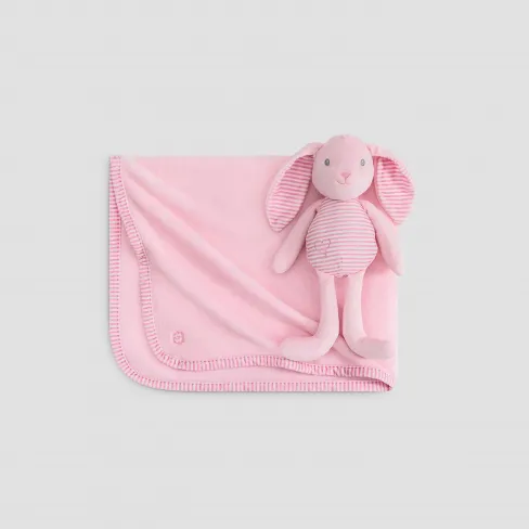 Throw with toy Bunny