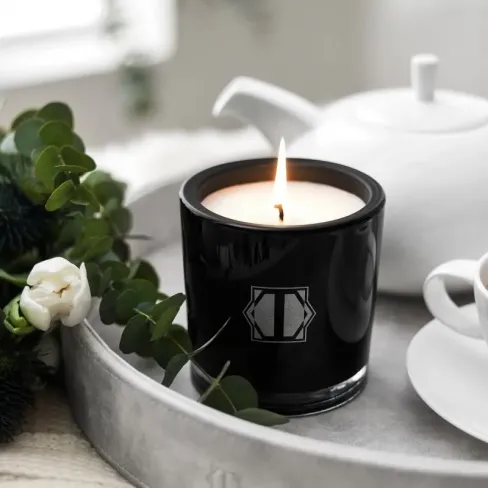 Scented candle Set Rose & White Muskus