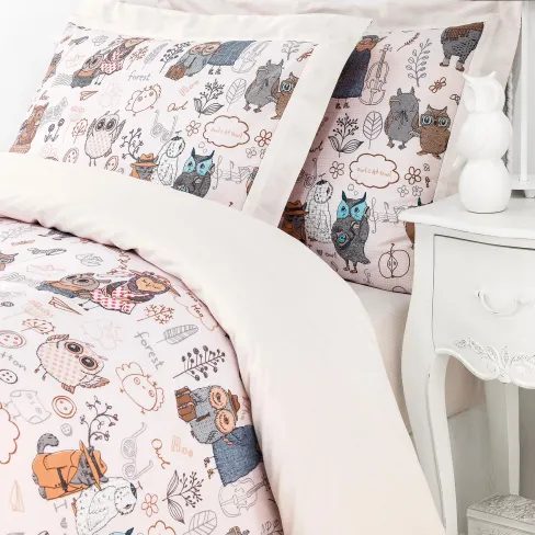 Sheet Naughty Owls